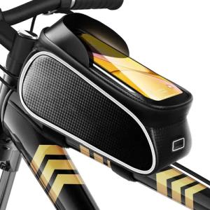 Wisam Handy-Rahmentasche Wasserdichte Fahrradtasche für Smartphones