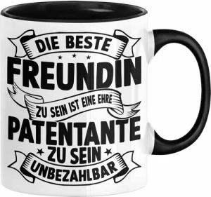 Trendation Tasse Patentante Geschenk Tasse Spruch