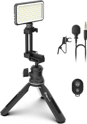 DigiPower DP-VLX100 Dreibeinstativ (24 Beleuchtungsmodi)