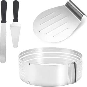 Clanmacy Tortenbodenteiler 4X Tortenbodenteiler Torten Set