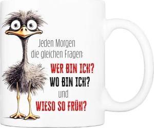 Cadouri Tasse mit Spruch JEDEN MORGEN
