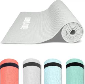 GORILLA SPORTS Yogamatte Fitnessmatte mit Tragegurt,
