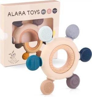 ALARA TOYS Beißring Babys Zahnungshilfe Zahnen
