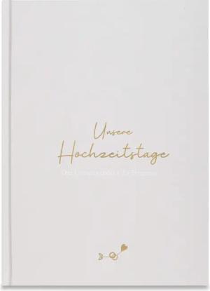LEAF & GOLD Tagebuch Hochzeitstag Tagebuch