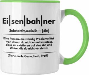 Trendation Tasse Trendation - Eisenbahner Geschenk
