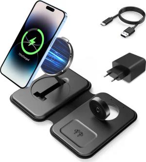 BRAIDOL Kabelloses Ladegerät, 3 in 1