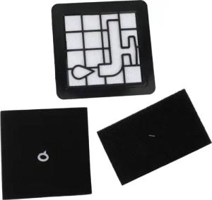 Trade-Shop Filter-Set passend für Philips XB2122