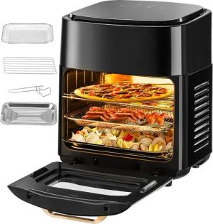 kehot Heißluftfritteuse 9-15L Airfryer mit Sichtfenster,