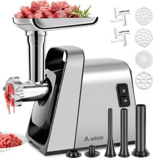 AMZCHEF Fleischwolf MGG-10OT0-SV, 3000,00 W, 120.000