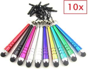 SpionProfi Eingabestift 10x Touchstift Touchpen Handy