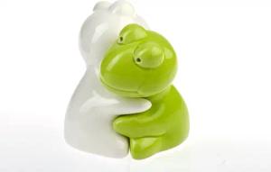 By Bers Salzstreuer Kuh Frosch Eier