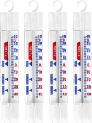 Lantelme Kühlschrankthermometer Kühlschrankthermometer, Gefrierschrankthermometer, 4-tlg., mit