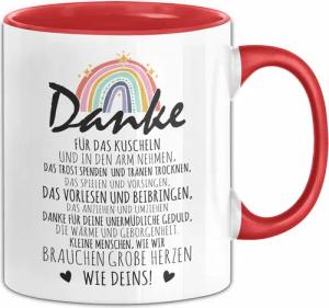 Trendation Tasse Erzieherin Abschiedsgeschenk Tasse Abschied