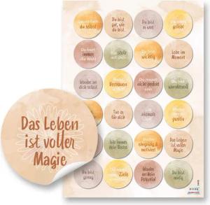 Logbuch-Verlag Aufkleber 48 Sprüche Sticker 4