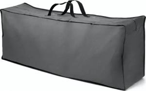 bonsport Abdeckhaube Auflagentasche für Gartenauflagen, grau