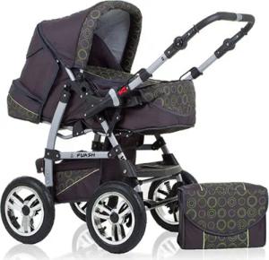 babies-on-wheels Kombi-Kinderwagen Flash 2 in 1