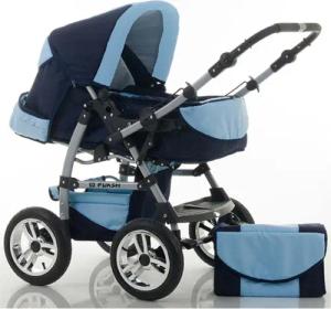 babies-on-wheels Kombi-Kinderwagen Flash 2 in 1