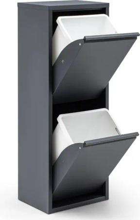 gowoll Mülltrennsystem 2-3-4 Fach Mülleimer Küche