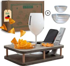 PEGSEN Servierplatte Couchbar Snackbar YOLO mit