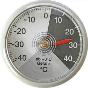Lantelme Raumthermometer Auto Thermometer mechanisches selbstklebend