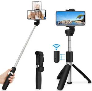 FELIXLEO Handy-Halterung Bluetooth Selfie-Stick Stativ Erweiterbar