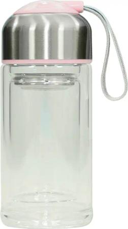 HTI-Line Trinkflasche Trinkflasche Glas, Glasflasche Teeflasche