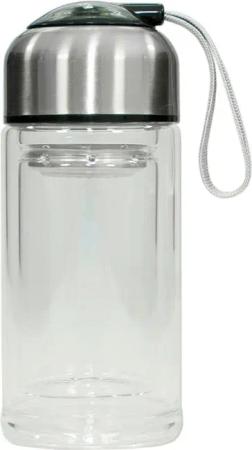HTI-Line Trinkflasche Trinkflasche Glas, Glasflasche Teeflasche