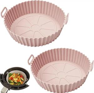 FELIXLEO Obstkuchenform Silikonform 2STK Air Fryer