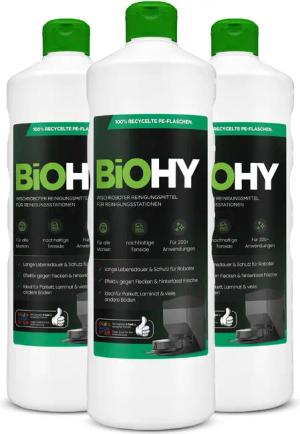BiOHY Hartbodenreiniger Wischroboter Reinigungsmittel für Reinigungsstationen