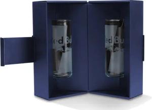 Red Bull Glas Logo, Glas, Dosen-Design