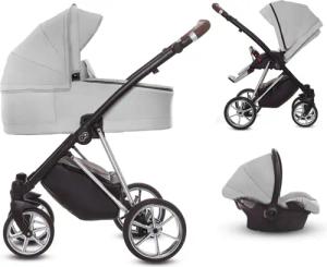 TPFLiving Kombi-Kinderwagen 3 in 1 Musse