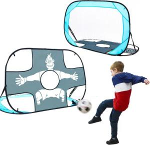 LittleTom Fußballtor 2-in-1 Fussballtor mit Torwand