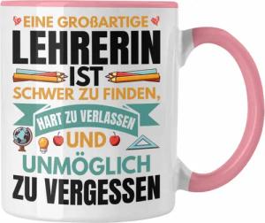 Trendation Tasse Trendation - Lehrerin Abschiedsgeschenk