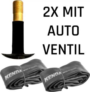 KENDA Fahrradschlauch Schlauch, 28/29 Zoll, (Doppelpack,