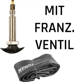 KENDA Fahrradschlauch Schlauch, 700c, (Einzelpack, 1-St),