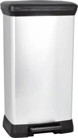 Curver Mülleimer DECO bin METALLIC'S mit
