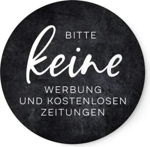 NORDEULE Aufkleber Keine Werbung & (keine)