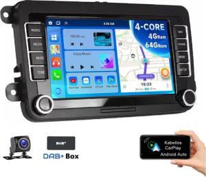 ESSGOO 7" Android 14 Für VW