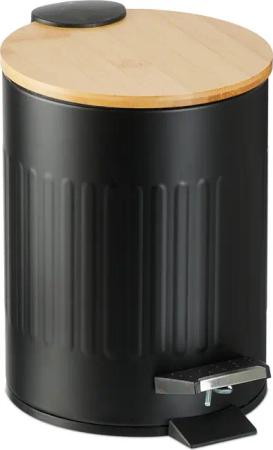 relaxdays Kosmetikeimer Bad Mülleimer 3 l