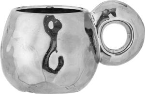 Bloomingville Tasse Bloomingville Shine Tasse, Silber,