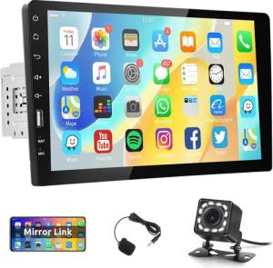 Hikity 1 DIN 9-Zoll-Touchscreen mit iOS/Android