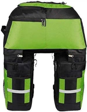 LuxusKollektion Fahrrad-Gepäckträger Fahrradtaschen 3 in 1