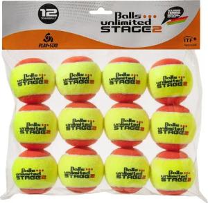 Balls Unlimited Tennisball Stage 2 Orange