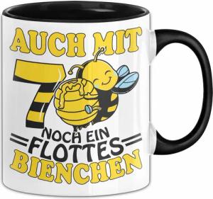 Trendation Tasse 70. Geburtstag Tasse Geschenk
