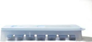 TUPPERWARE Eiswürfelform Eiswürfler hellblau-weiß
