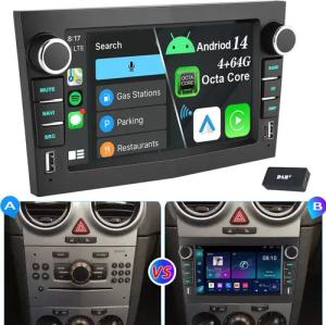 ESSGOO Android 14 Für Opel Zafira