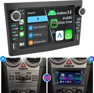 ESSGOO Android 14 Für Opel Zafira