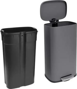 SVITA Mülleimer TQ, Fußtrittmechanismus, 30L, Inneneimer