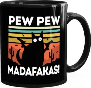 MoonWorks Tasse Kaffee-Tasse mit Spruch Pew