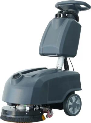 DeTec. Hartbodenreiniger handgeführte Scheuersaugmaschine, Scheuermaschine, Reinigungsmaschine,